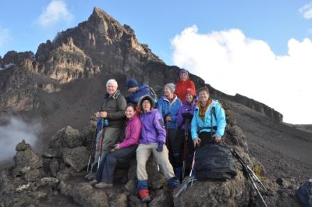 Team on Tarn Ridge