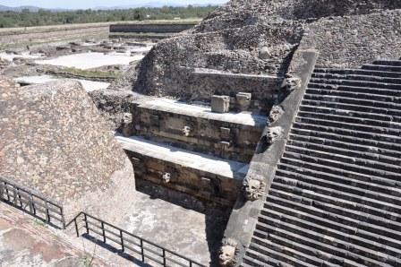 Stone Heads at Teotihuacan