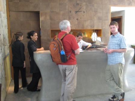Mine Hotel Reception