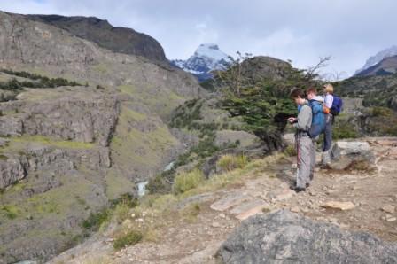 Rio Fitz Roy overlook