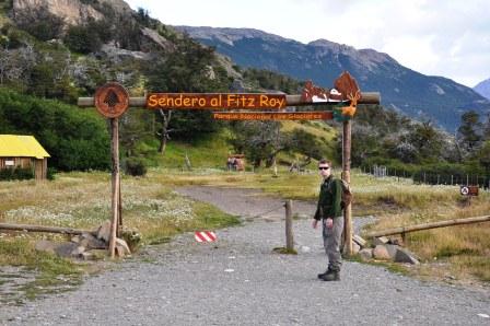 David at trailhead