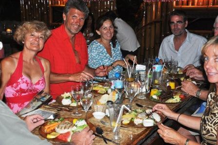 Dining at Bloody Mary's