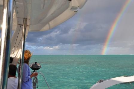 Rainbow over the Reef