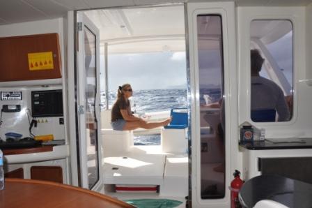 Zuzanna in the Cockpit